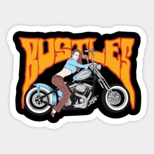 BUSTLES MOTORCYCLE Sticker